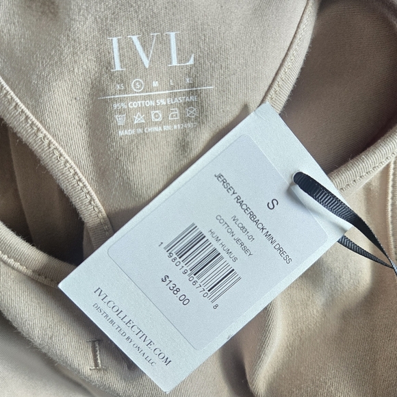 New IVL Collective Jersey Racerback Tennis Pickeball Golf Mini Dress Small NWT - Picture 8 of 8